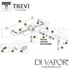 Trevi Hathaway Shower Valve Spare Parts